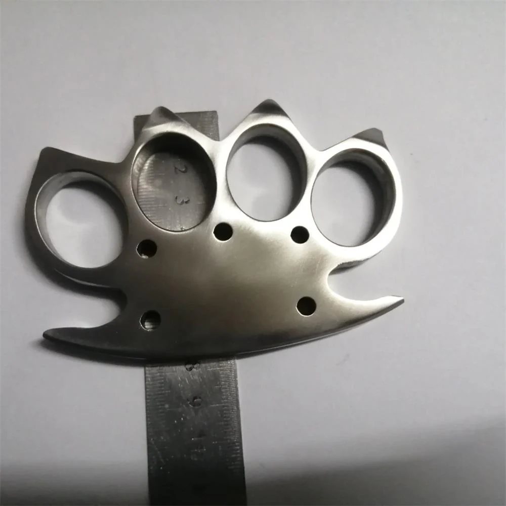304 Steel Broken Window Knuckle Duster Self-defense EDC Tool - Image 2