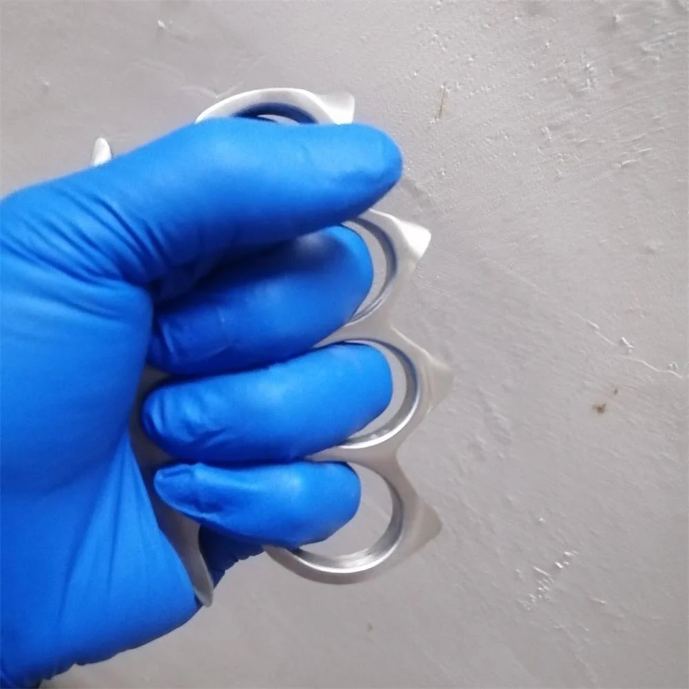 304 Steel Broken Window Knuckle Duster Self-defense EDC Tool - Image 3