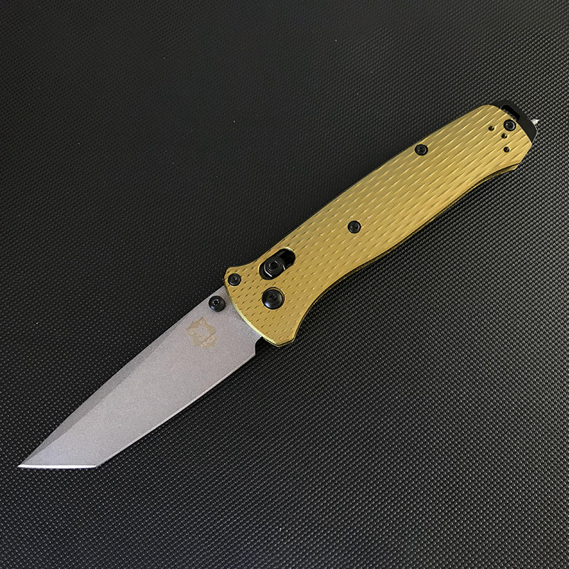 Aluminum Handle Liome 537 Folding Knife Outdoor Camping Saber Multifunction Safety Pocket Knives - Image 10