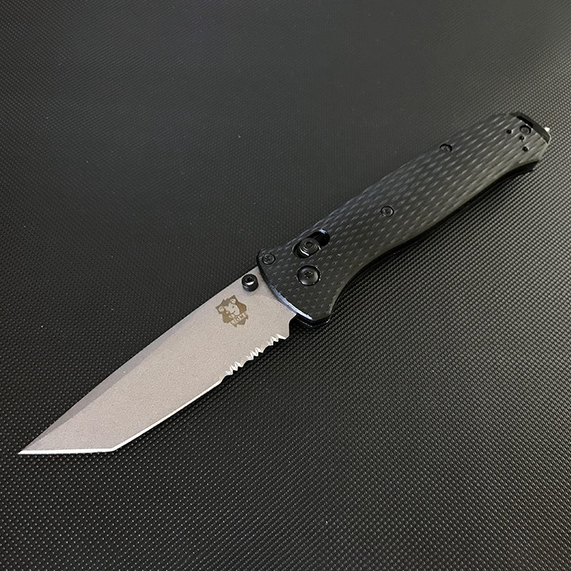 Aluminum Handle Liome 537 Folding Knife Outdoor Camping Saber Multifunction Safety Pocket Knives - Image 13