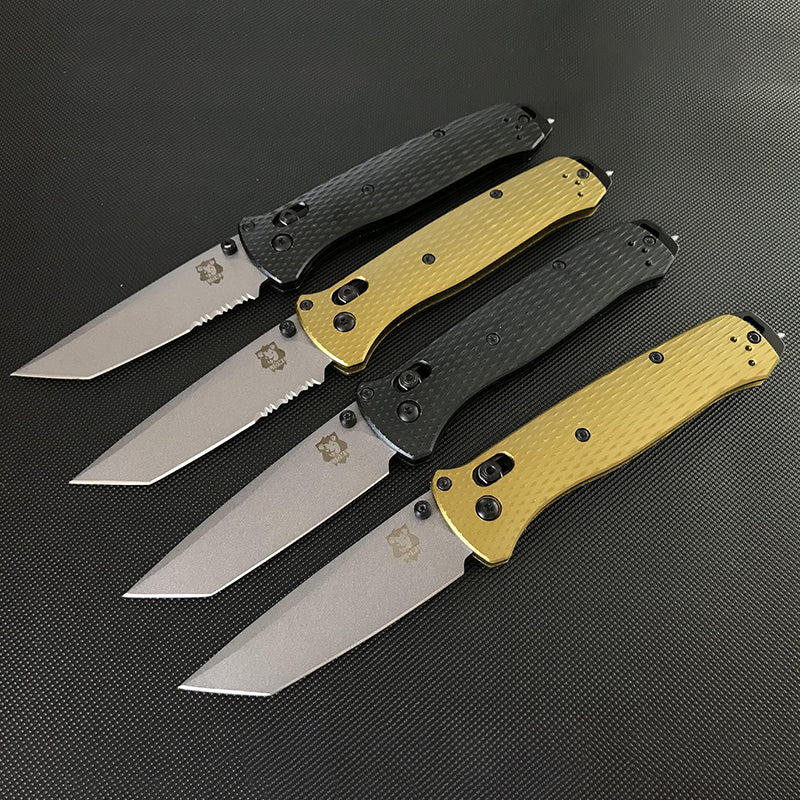 Aluminum Handle Liome 537 Folding Knife Outdoor Camping Saber Multifunction Safety Pocket Knives - Image 3