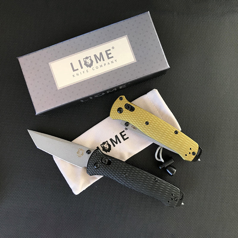 Aluminum Handle Liome 537 Folding Knife Outdoor Camping Saber Multifunction Safety Pocket Knives - Image 5