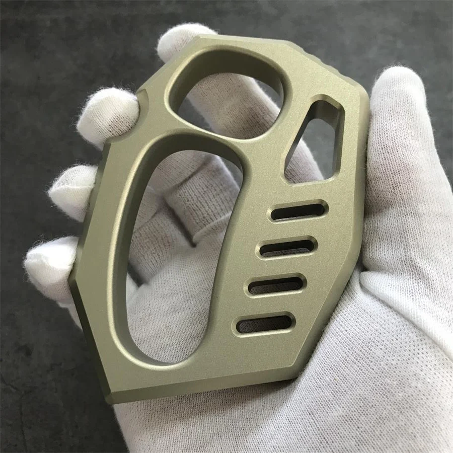 Aviation Aluminum Knuckle Duster Broken Window EDC Tool - Image 10