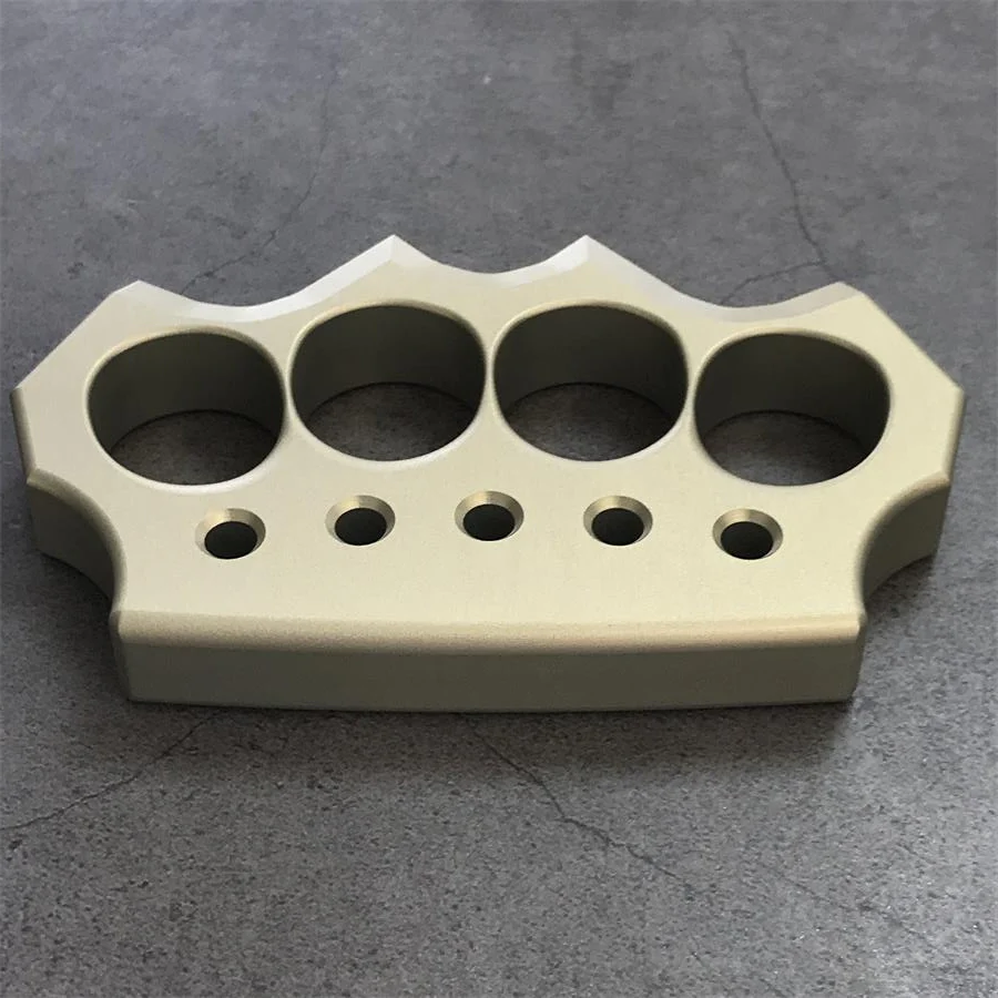 Aviation Aluminum Knuckle Duster Self-defense EDC Tool - Image 3
