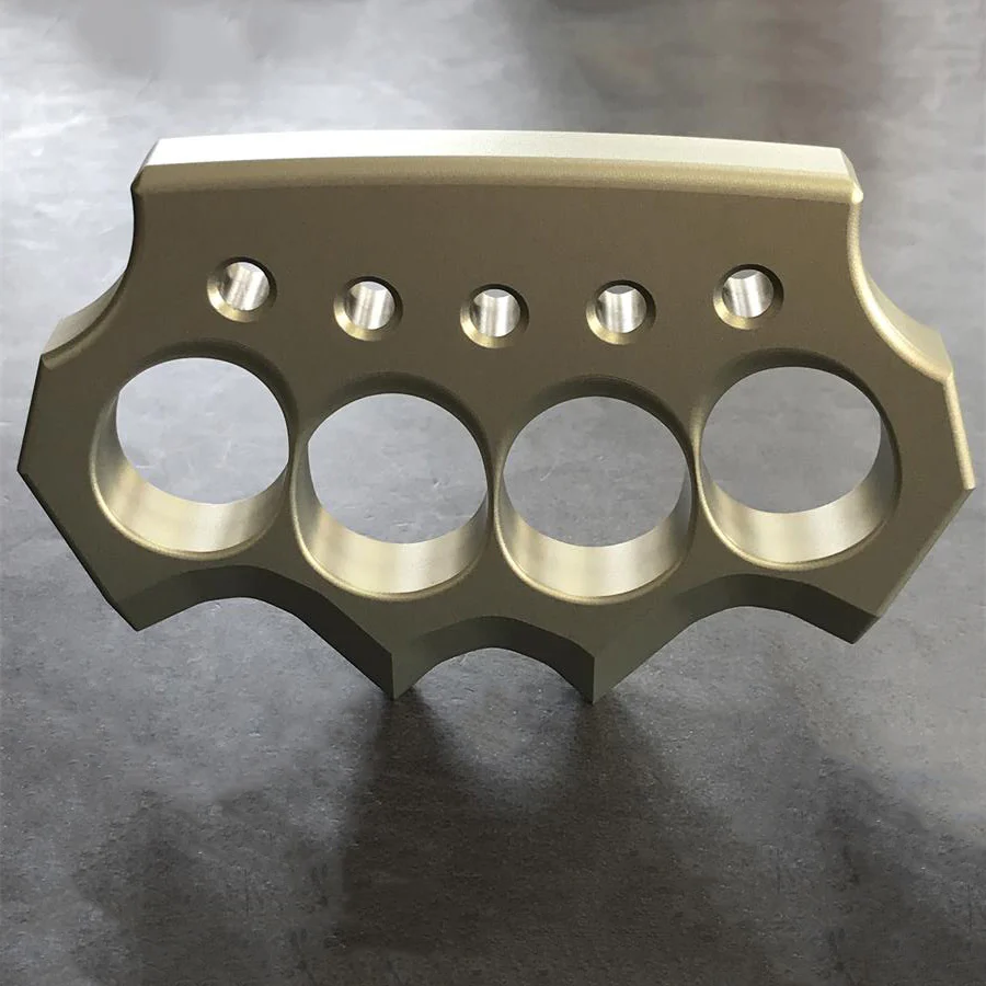 Aviation Aluminum Knuckle Duster Self-defense EDC Tool - Image 6