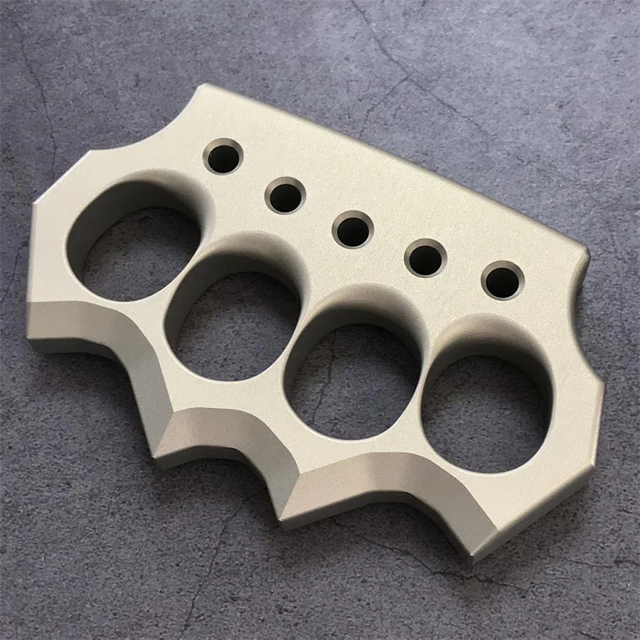 Aviation Aluminum Knuckle Duster Self-defense EDC Tool - Image 7