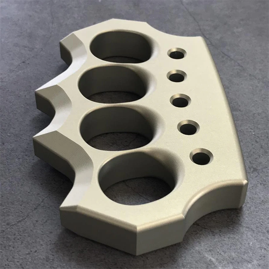 Aviation Aluminum Knuckle Duster Self-defense EDC Tool - Image 8