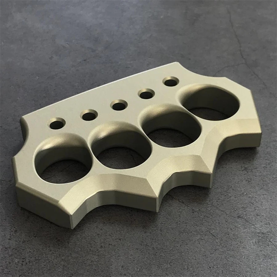 Aviation Aluminum Knuckle Duster Self-defense EDC Tool - Image 9