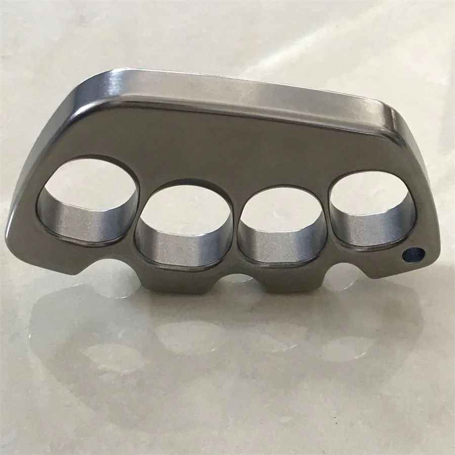 Big Finger Hole Titanium Knuckle Dusters - Image 4
