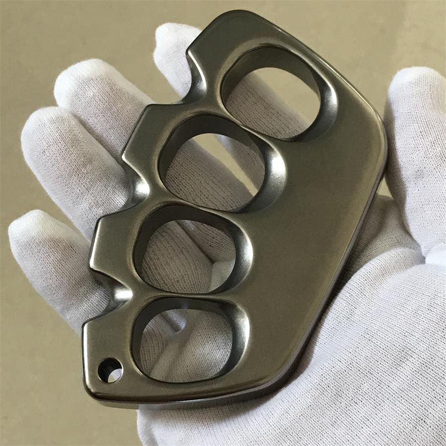 Big Finger Hole Titanium Knuckle Dusters - Image 9