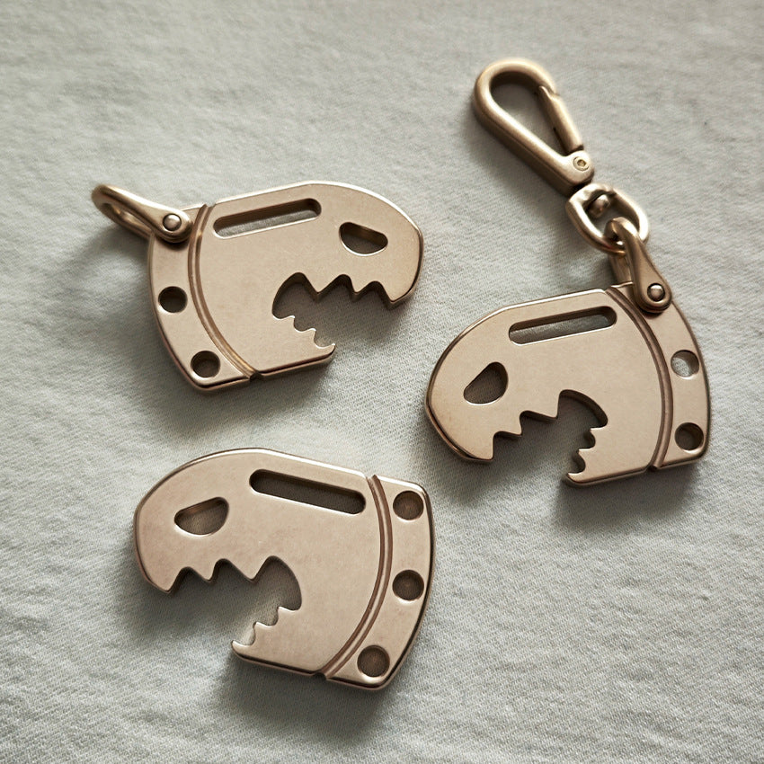 Brass Bottle Opener EDC Pendant Decoration - Image 9