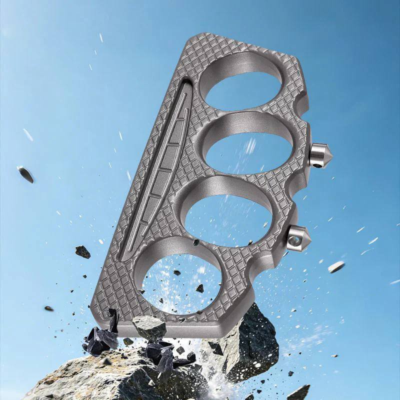 Fashion Knuckle Duster with Detachable Window Breaker - Image 3