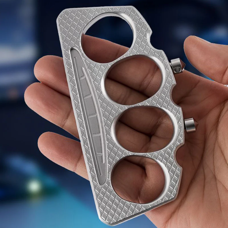 Fashion Knuckle Duster with Detachable Window Breaker - Image 6