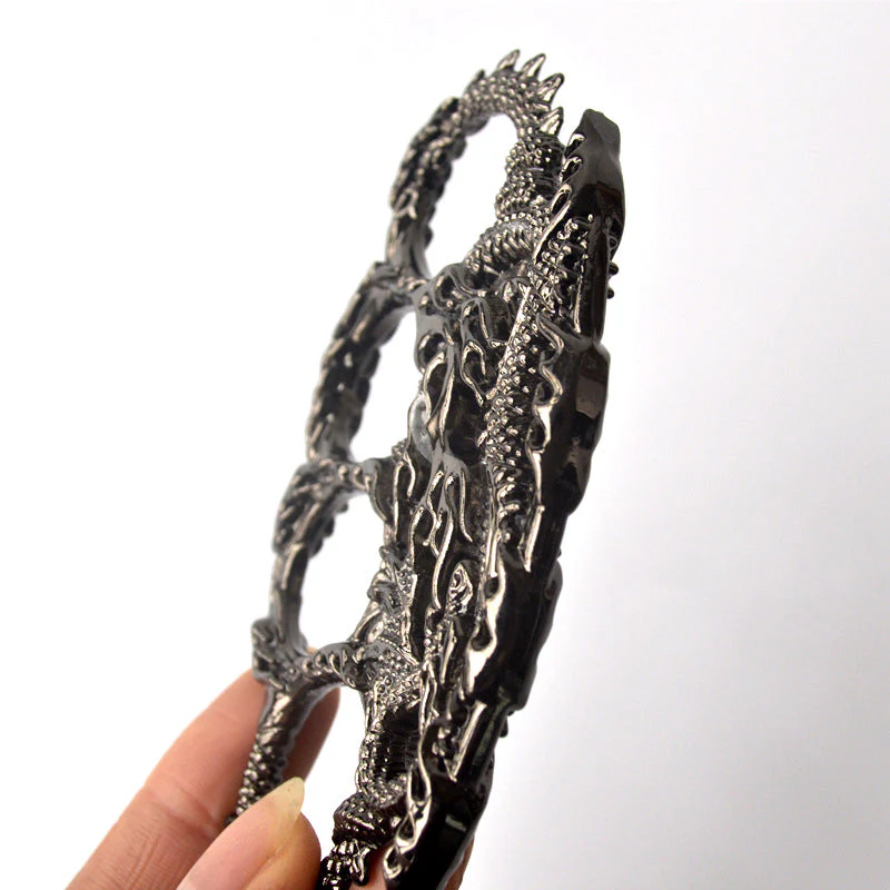 Fire Dragon - Knuckle Duster Boxing Four Finger Buckle Defense Window Breaker Outdoor EDC Tool - Image 5