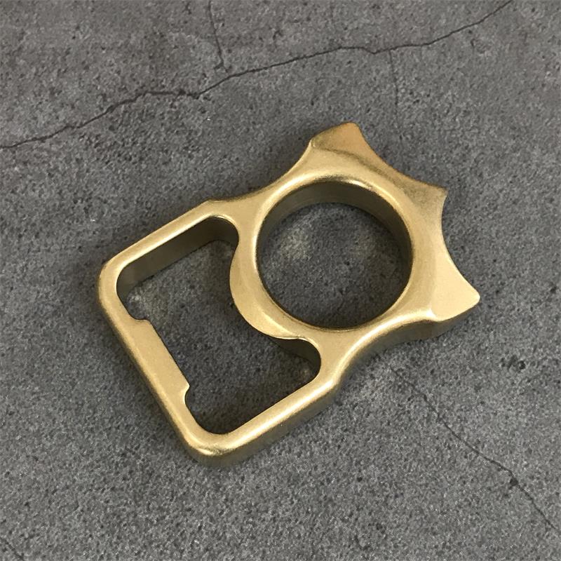 GODEDC Bottle Opening Brass Knuckle Duster EDC Gadget - Image 12