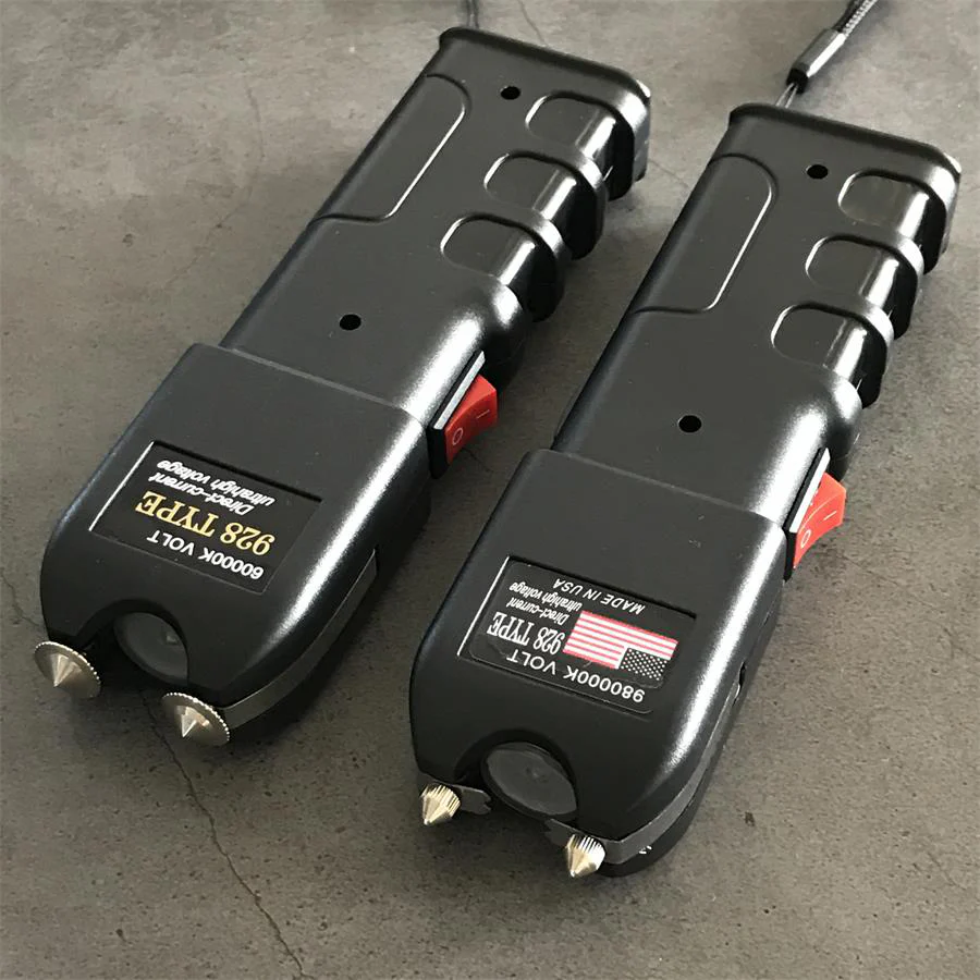 Stun Gun High-power Body Defense Electric Baton with Light Stun Gun - Image 2