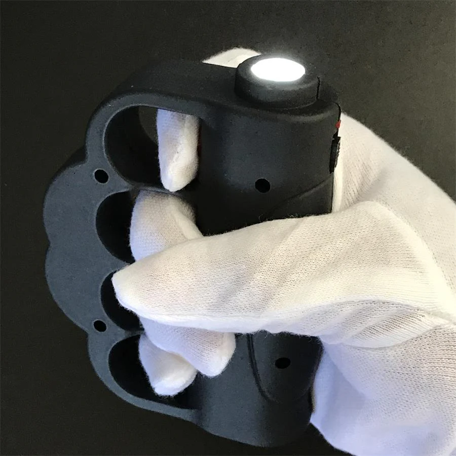 Stun Gun Knuckle Electric Shock Stick Flashlight - Image 3