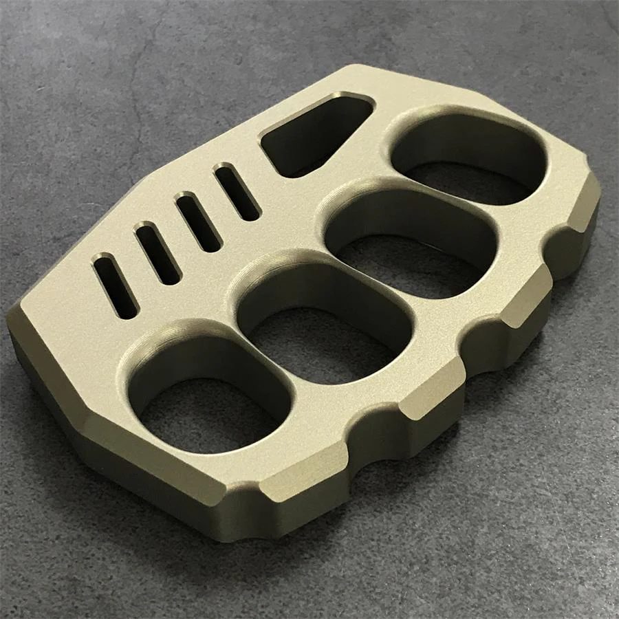 Large Finger Hole Aviation Aluminum Knuckle Dusters - Image 10