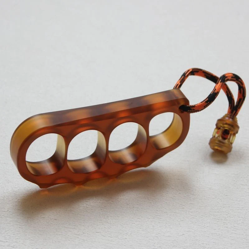 Large Size Amber Pea Knuckle Duster - Image 4