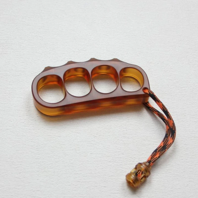 Large Size Amber Pea Knuckle Duster - Image 5