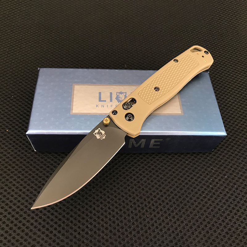 Liome 535 Bugout Folding Knife Fiber Handle Outdoor Pocket Knives Portable EDC Tool - Image 11