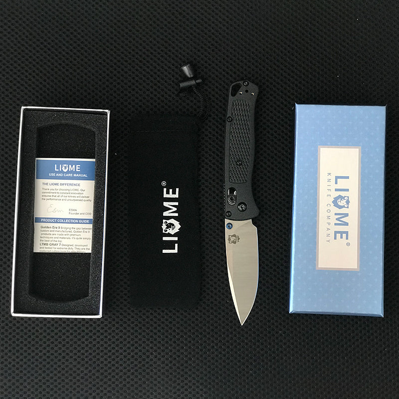 Liome 535 Bugout Folding Knife Fiber Handle Outdoor Pocket Knives Portable EDC Tool - Image 7