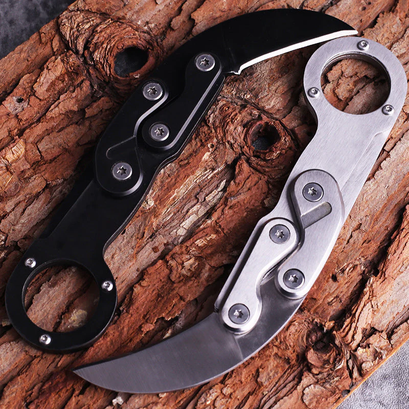 Mechanical Claw Knife Foldable Portable Camping Safety Defense Pocket Knives - Image 3