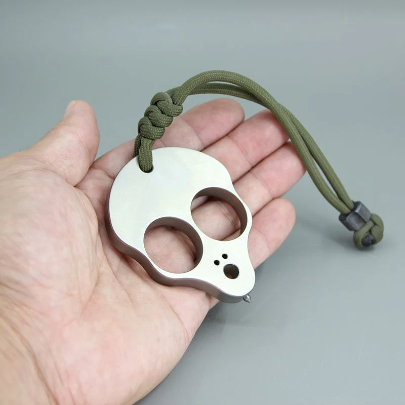Mini Alien Knuckle Duster Titanium EDC Self Defense Tool - Image 2