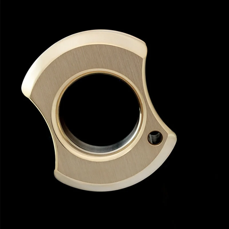 Mini Brass Knuckle Duster Portable Self Defense EDC Tool - Image 2