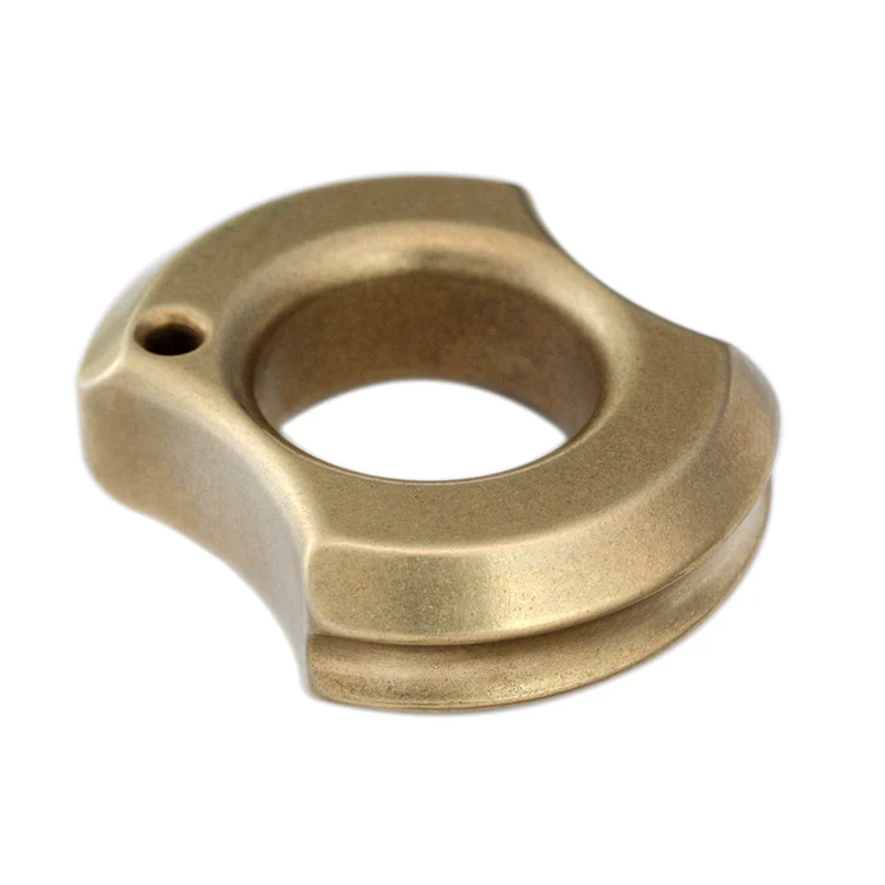Mini Brass Knuckle Duster Portable Self Defense EDC Tool - Image 7