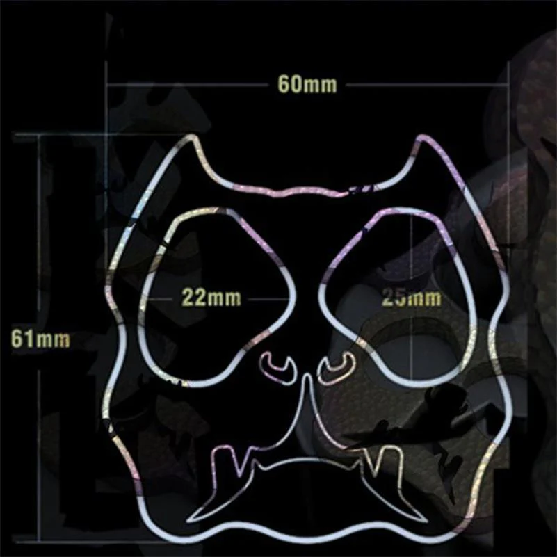 Mini Creative Knuckle Duster Titanium Dog Head Modeling - Image 7