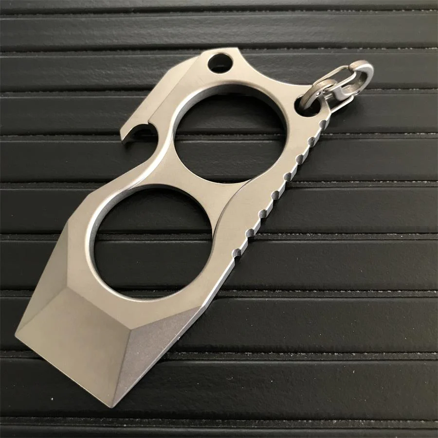Mini Crowbar Titanium Alloy Bottle Opening EDC Tool - Image 9