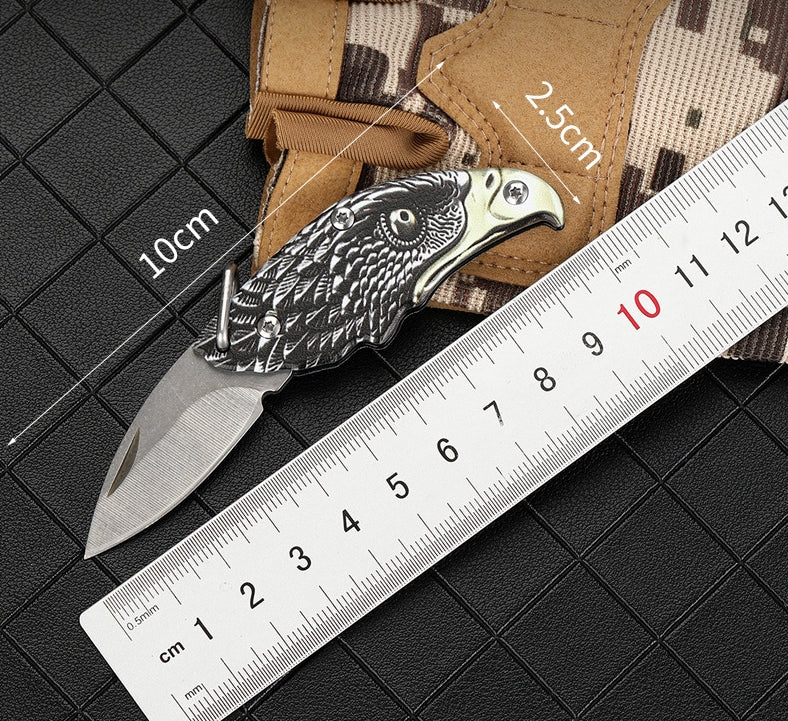Mini Eagle Necklace Knife Keychain Pocket Knives - Image 8