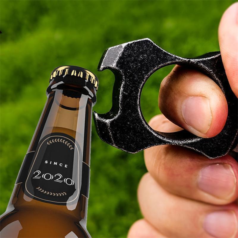Mini Portable Knuckle Duster Bottle Opener Tool - Image 2