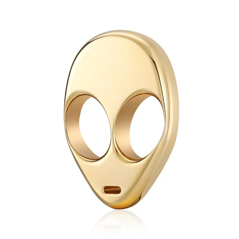 Mini Portable Solid Alien Brass Knuckle Duster - Image 6