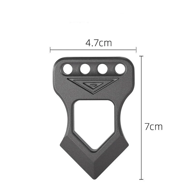 Mini Self-defense Knuckle Duster Self-defense Decorative Pendant - Image 8