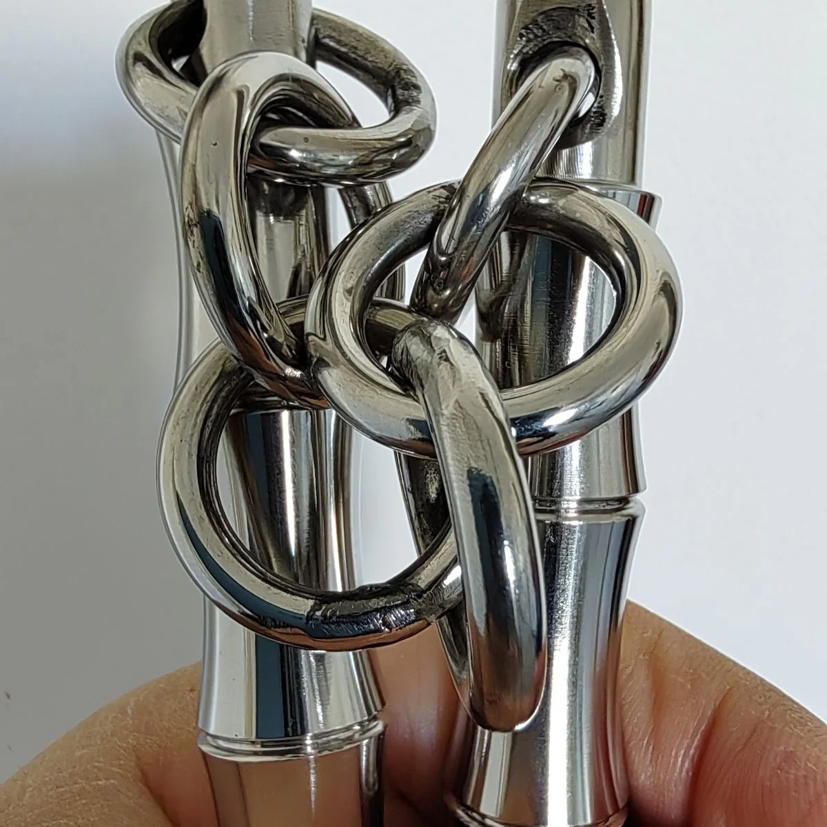 Mini Solid Nunchucks Outdoor Training Self Defense EDC Tool - Image 7