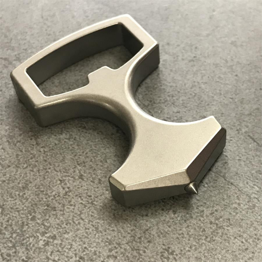 Mini Titanium Bottle Opener Window Breaker EDC Tool - Image 2