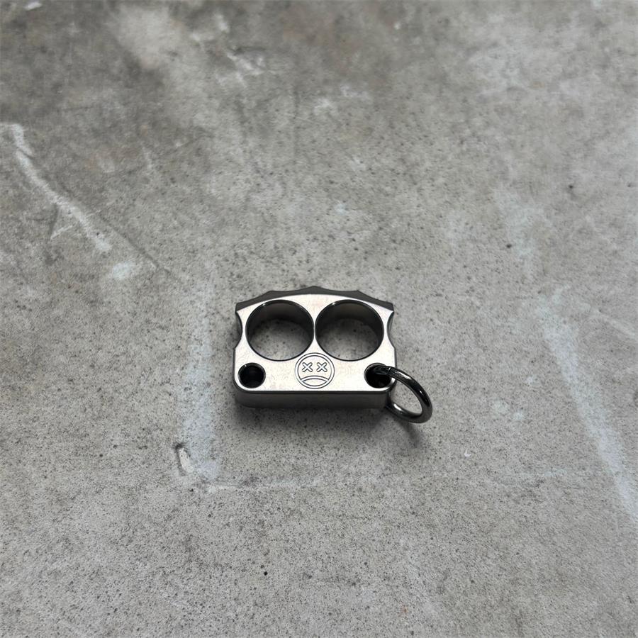 Mini Titanium Knuckle Duster Pendant Decorations - Image 10