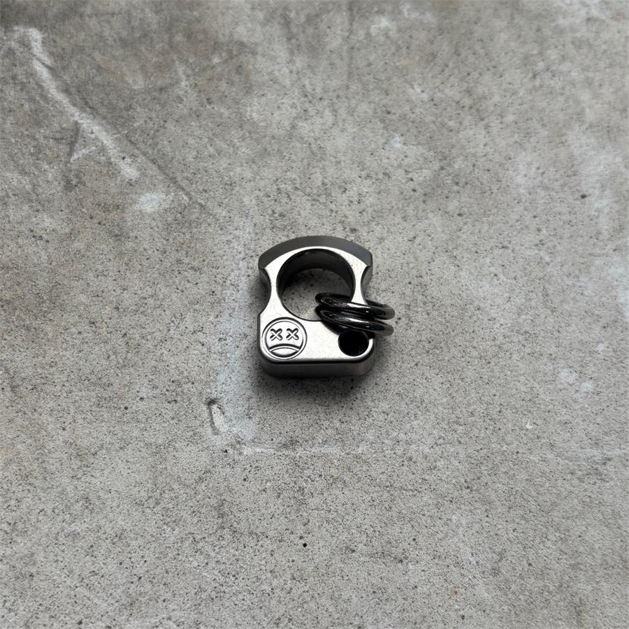 Mini Titanium Knuckle Duster Pendant Decorations - Image 6