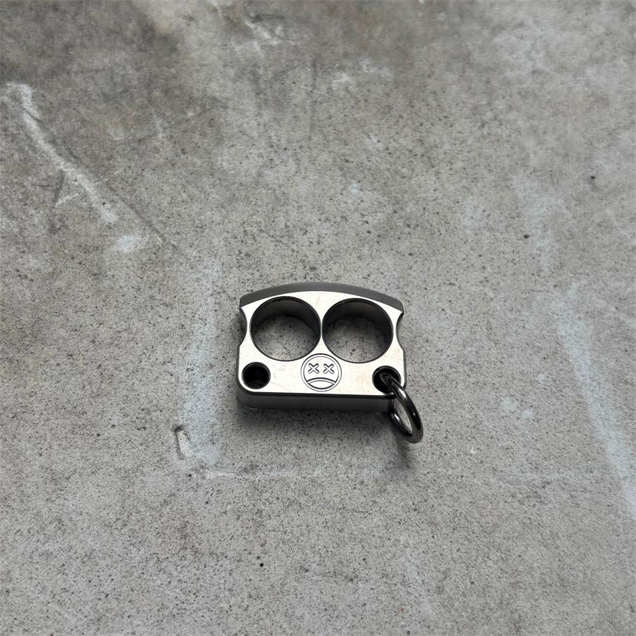 Mini Titanium Knuckle Duster Pendant Decorations - Image 9