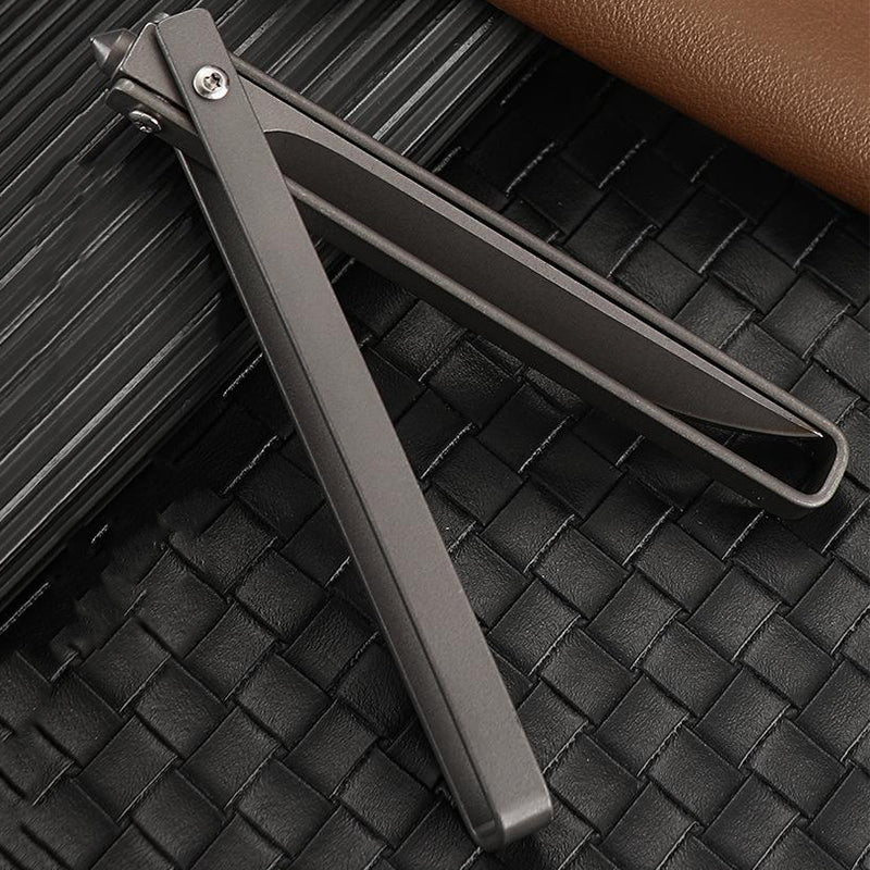 Mini Window Breaker Sharp Mechanical Folding Knives - Image 2