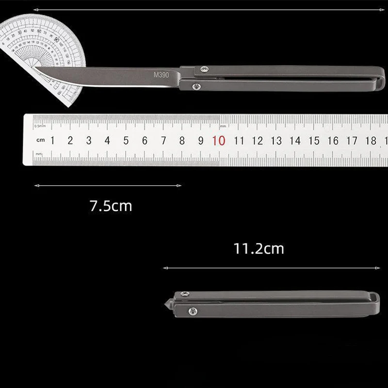 Mini Window Breaker Sharp Mechanical Folding Knives - Image 6