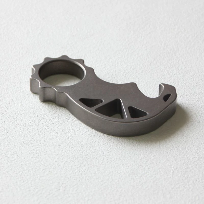 Multi-function Titanium Knuckle Duster Bottle Opening EDC Tool - Image 10
