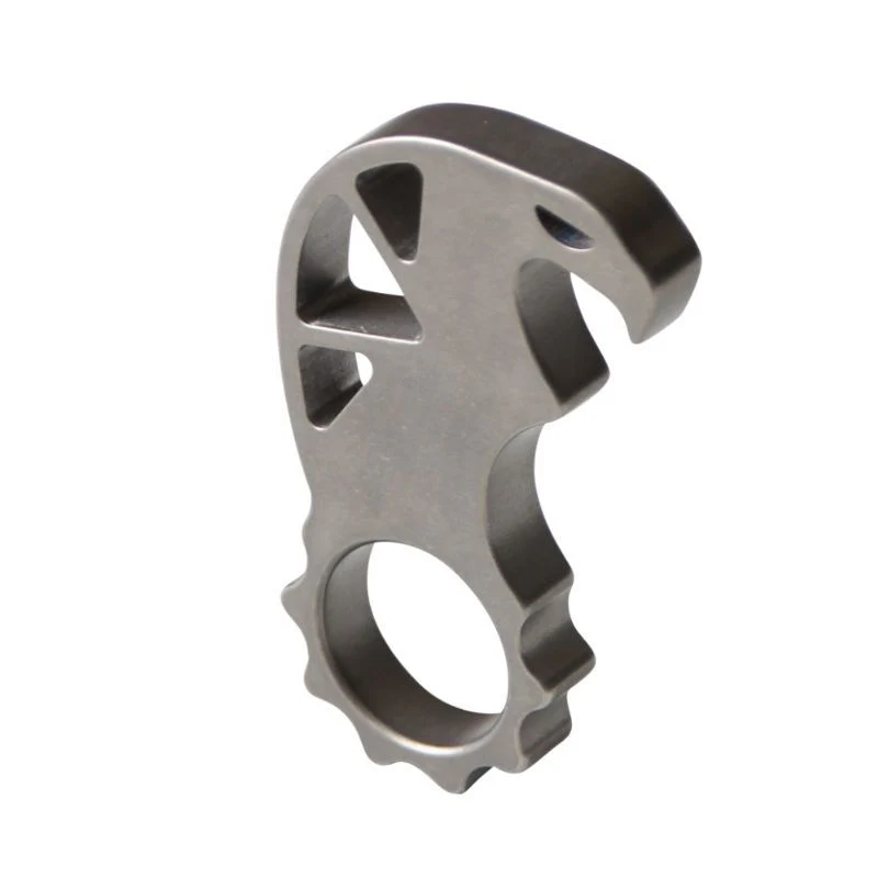Multi-function Titanium Knuckle Duster Bottle Opening EDC Tool - Image 11