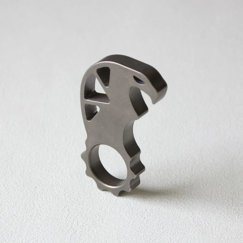 Multi-function Titanium Knuckle Duster Bottle Opening EDC Tool - Image 6