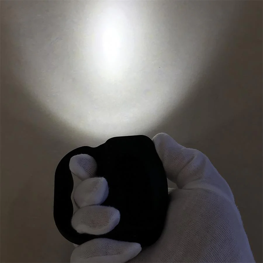 Stun Gun Multi-functional Knuckle Electric Shock Device Three-finger Lighting Lamp - Image 3