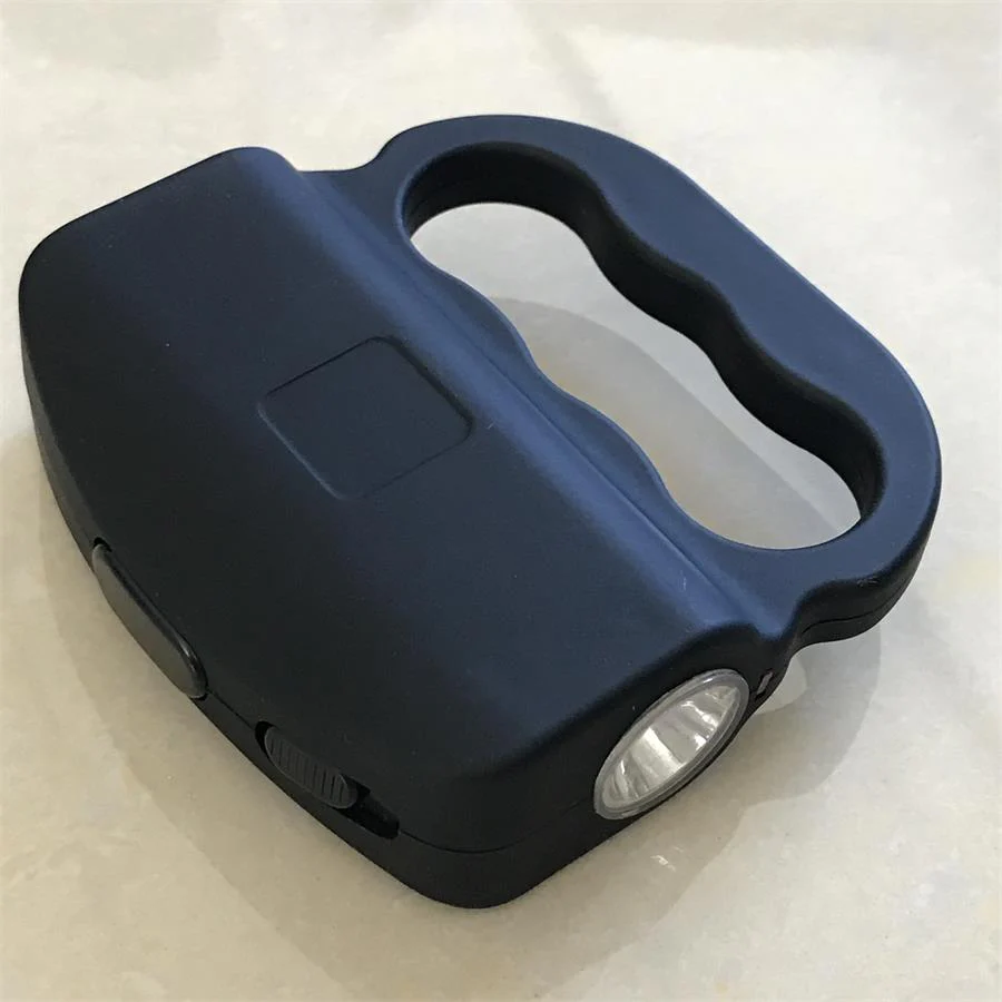 Stun Gun Multi-functional Knuckle Electric Shock Device Three-finger Lighting Lamp - Image 7