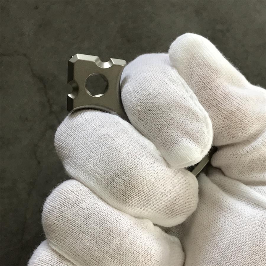 Multi-functional Titanium Bottle Opener Maintenance EDC Tools - Image 4