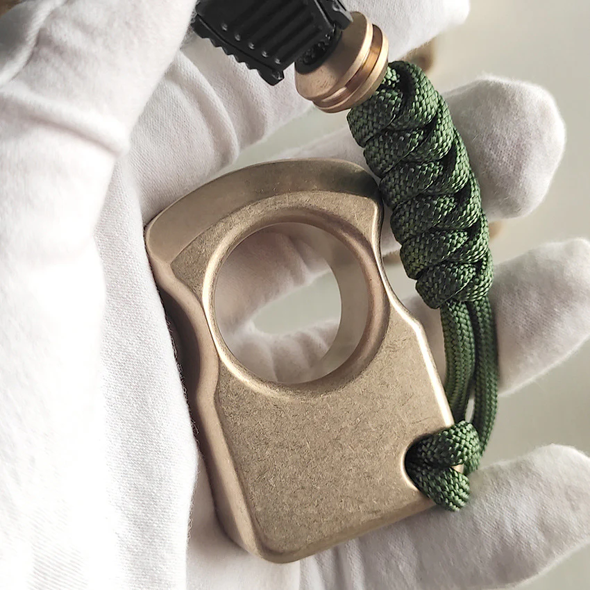 Multi-style Brass Knuckle Duster Broken Window Self-defense Ornament - Image 14